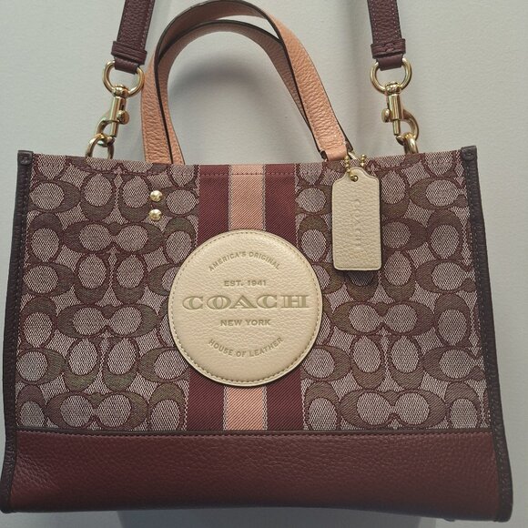 Coach Handbags - Coach Dempsey 29 Carryall In Signature Jacquard Medium F2277-C8448